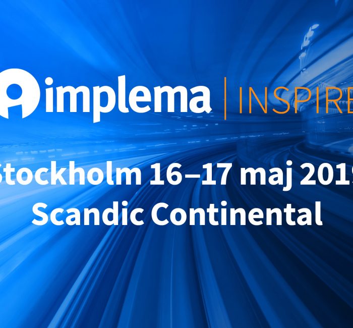 Valkommen Pa Implema Inspire 2019